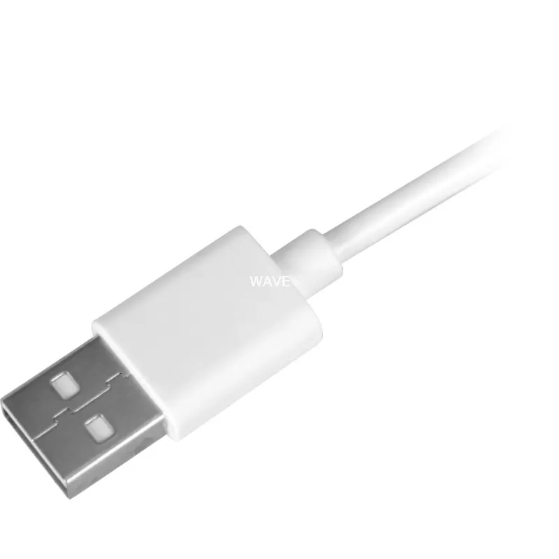 USB-adapterkabel Sharkoon USB 2.0 A naar USB-C 1,5 m, wit