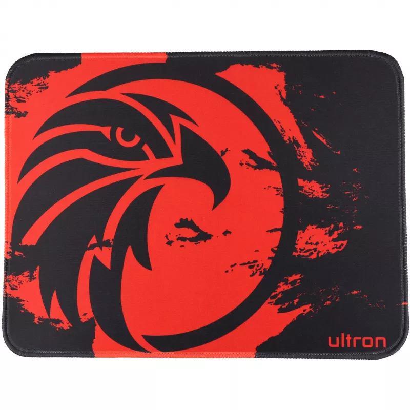 Gamingset Ultron HAWK toetsenbord muis QWERTZ Duits Zwart Rood Wit