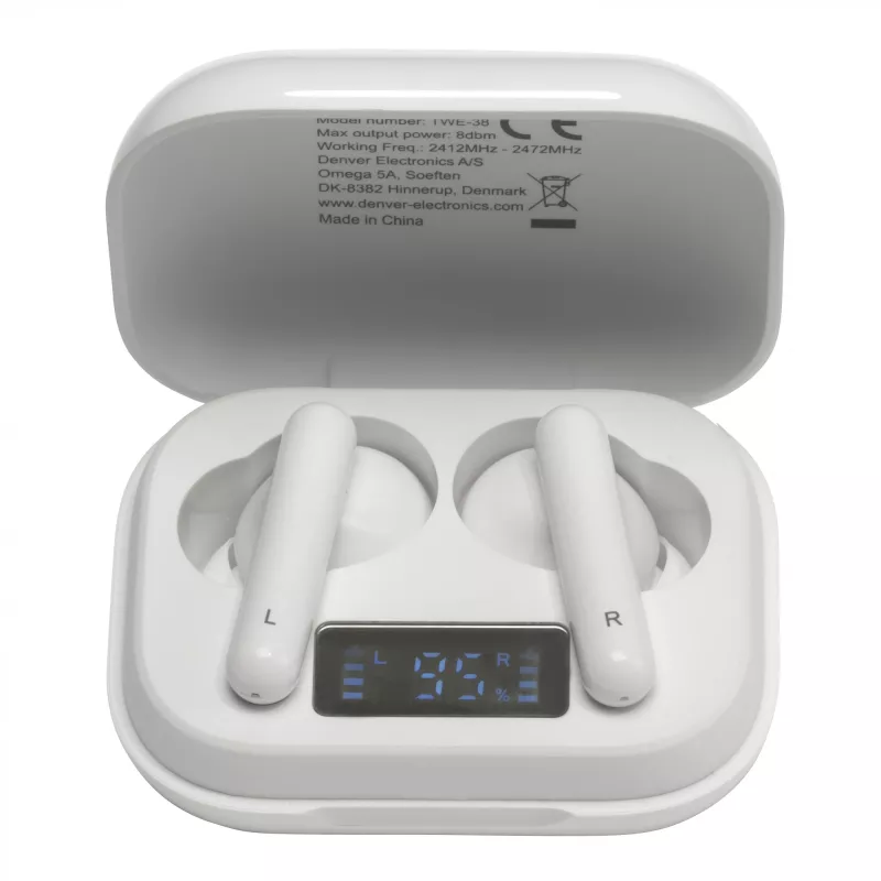 Denver TWS TWS earbuds TWE-38 wit