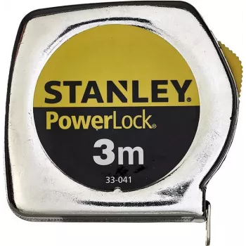 Stanley Powerlock 1-33-218 rolmaat, 3 m / 12,7 mm