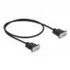 Seriële kabel DeLOCK 86614 zwart 0,5m RS-232