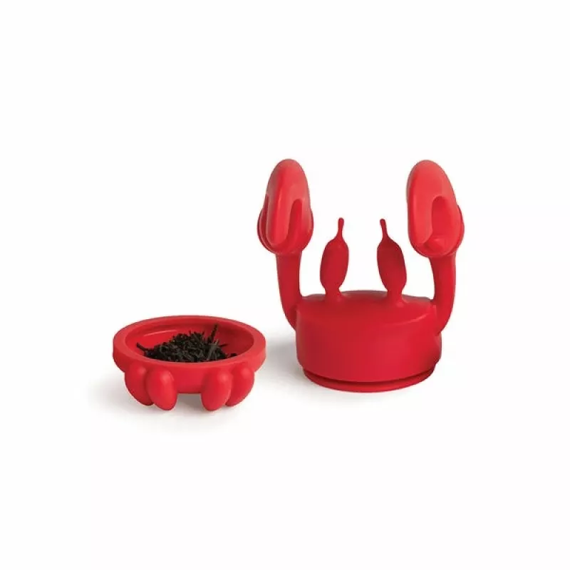 Silicone theefilter Ototo Design OT973 rood 66 mm 81 mm