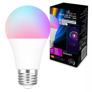 Extralink Smartlife LED-peerlamp, E27 A60, 2700-6500 K, WLAN, 220-240 V