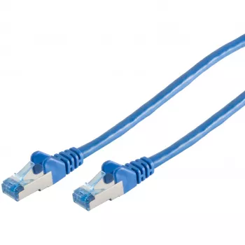Netwerkkabel S/CONN 75715-B blauw 5m Cat6a S/FTP