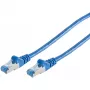 Netwerkkabel S/CONN 75715-B blauw 5m Cat6a S/FTP