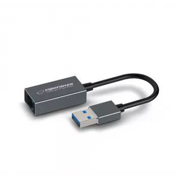 Esperanza ENA101 Ethernet 1000 Mbit/s-adapter USB 3.0-RJ45