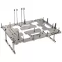 Benchtable-behuizing Streacom BC1 V2 – open test-/bench-chassis, titanium