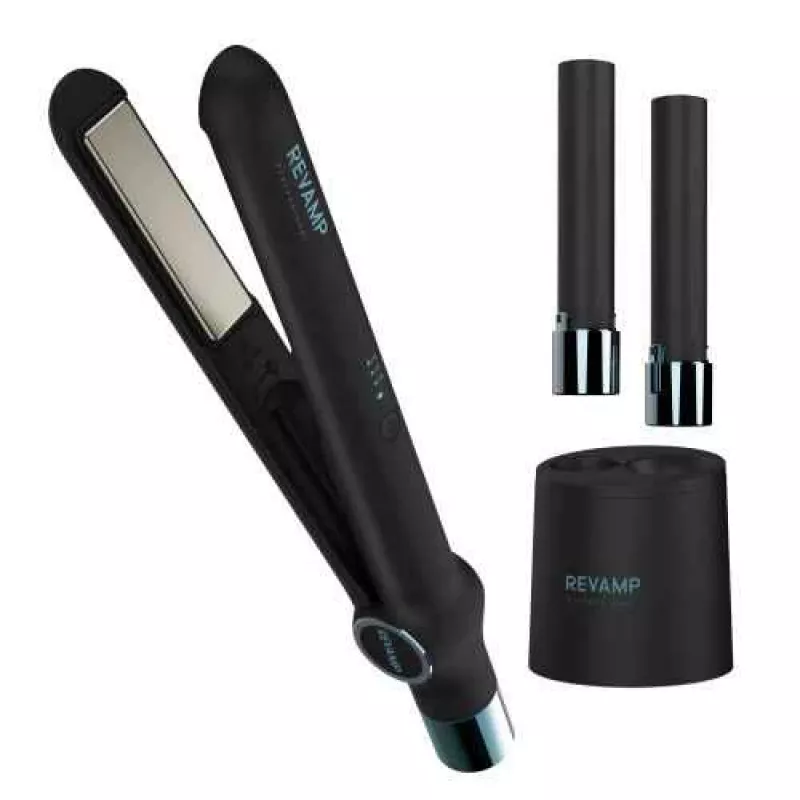 Haarstijltang Revamp ST-2750-EU2 draadloos keramische platen Progloss
