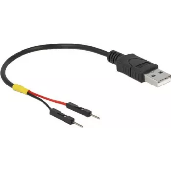 USB-kabel DeLOCK 85400 0,1 m USB A zwart