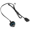 XSPC ARGB LED afsluitstop, G1/4, 5V 3Pin - zwart