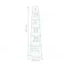 Little Smoby Magic Tower stapelbare waterpiramide