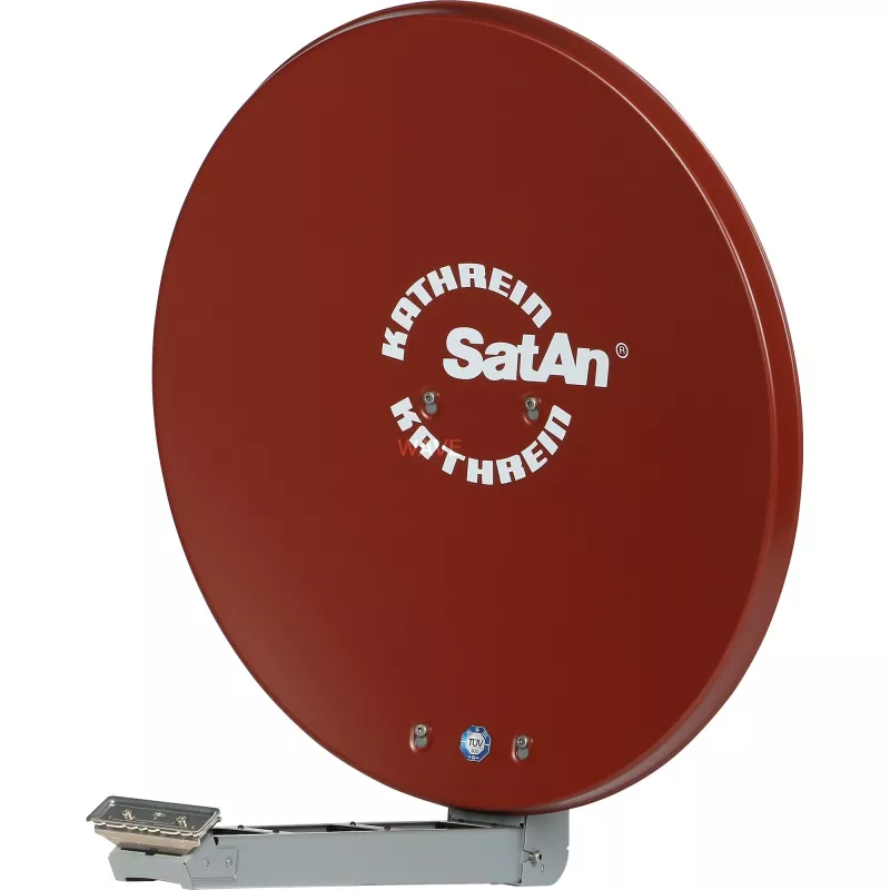 Satellietantenne Kathrein CAS 80ro rood
