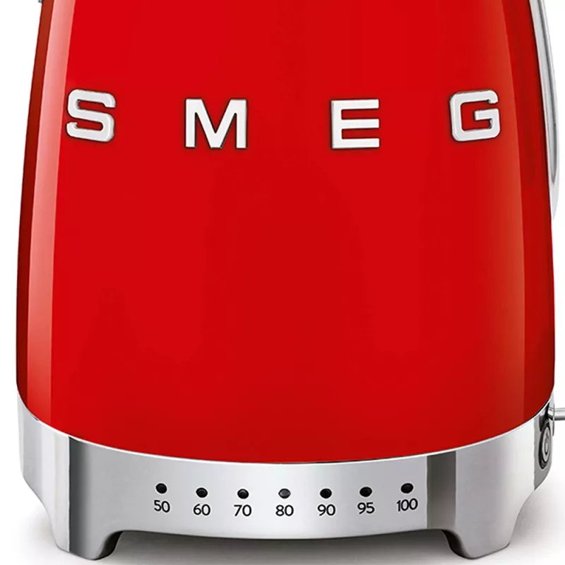 Waterkoker Smeg 1,7L 2400W rood