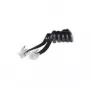 S/CONN 4m RJ10 zwart transparant TC 70135 68002 ShiverPeaks