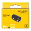 DeLOCK 64277 mobiele oplader universeel zwart sigarettenaansteker snelladen auto