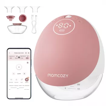 Borstkolf Momcozy M9 single rood 150ml