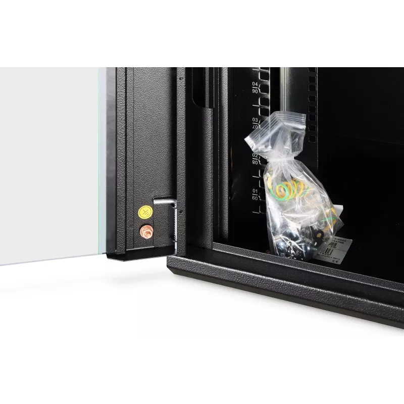 Wandgemonteerde schakelkast DIGITUS Dynamic-N 9U, 600x450 mm (BxD), IP20, slot met sleutel, ongemonteerd
