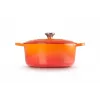 Le Creuset 21177280902430 6,7 L ronde pan oranje, rood
