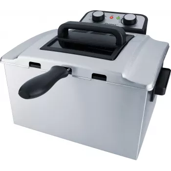 Friteuse Steba DF 300 Double 5 L 3000 W zwart roestvrij staal