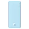 Draagbare powerbank Baseus Airpow 10000 mAh, 20W, LiPo, USB-C + USB-A, blauw