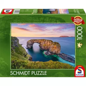 Puzzel Schmidt Spiele 59772 — 1000 stukjes — Ierland Co Donegal Fanad Great Pollet Sea Arch