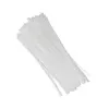 Kabelorganizer-set QOLTEC 52236 — 100 stuks, wit