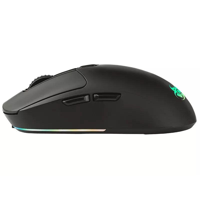 Tracer GameZone Thor RGB draadloze gamingmuis, 2,4 GHz + Bluetooth, 10000 DPI, zwart