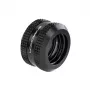 Barrow hardtube-fitting 12 mm G1/4 inch – compressieaansluiting voor 12-mm hardtube, zwart