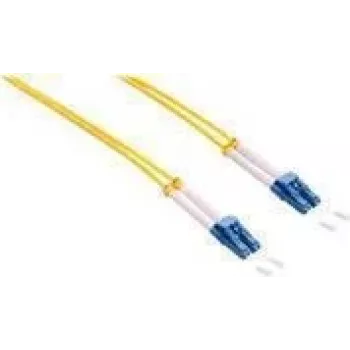 LogiLink - patchkabel - LC singlemode (M) naar LC singlemode (M) - 15 m - glasvezel - duplex - 9/125 micrometer - OS1/OS2 - halogeenvrij - geel