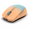 Cian Technology GmbH INCA Muis IWM-511RT Blt+Wrls RGB Basiskleur Oranje
