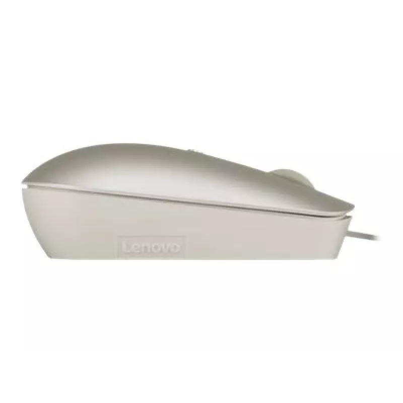 Bedrade bureaumuis Lenovo 540 dubbelhandig USB Type-C optisch 2400 DPI zand