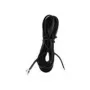 Telefoonkabel Helos 014050 3m zwart transparant
