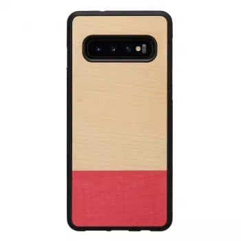 Smartphonehoesje man and wood voor Galaxy S10 — miss match zwart