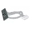 Vervangende bovenste spleetkit voor Zebra-printers P1027135-004 — beweegbare bovenste spleetmodule