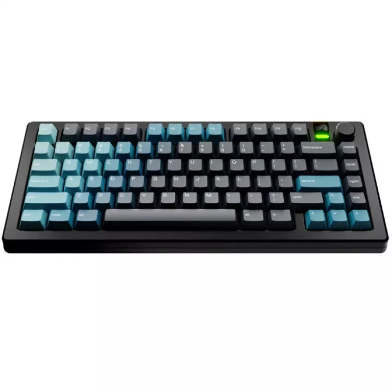 Keycaps GLORIOUS GPBT Gradient Celestial Ice – ANSI-layout, PBT kleursublimatie keycap-set