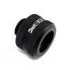 XSPC Connector G1/4 naar 14 mm Hardtube, mat zwart - 8 stuks