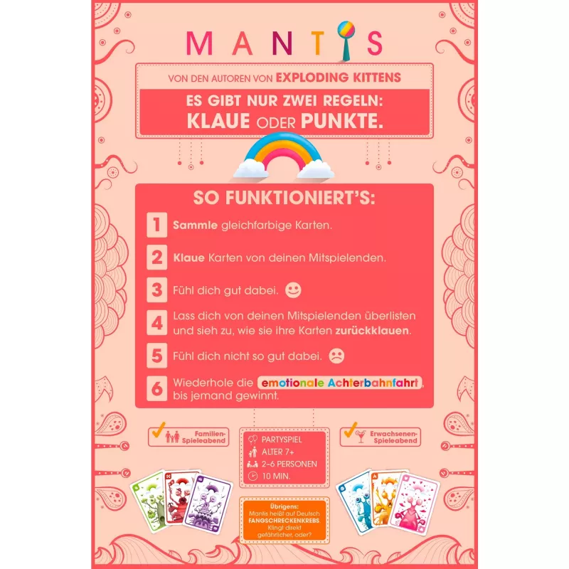 Mantis, bordspel