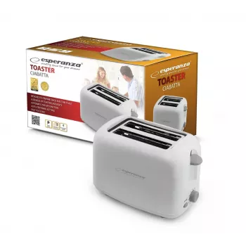 Esperanza EKT002 Caprese 2 sneetjes 600 W wit