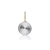Wok-sauteerpan Pensofal 4904‑E 28 cm met handgreep van gegoten messing