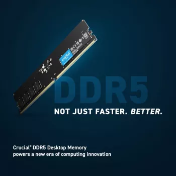 DIMM 32 GB DDR5-5600 (2x 16 GB) dualkit, werkgeheugen zwart, CT2K16G56C46U5