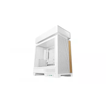 Pc-behuizing DeepCool CL660 WH wit — ATX/micro-ATX/mini-ITX, gehard glas, ondersteunt ATX/PS2/SFX/SFX-L voedingen