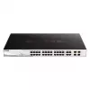 D-Link DGS-1210-28MP/E netwerkswitch managed L2 Gigabit Ethernet (10/100/1000) Power over Ethernet (PoE) 1U zwart, grijs