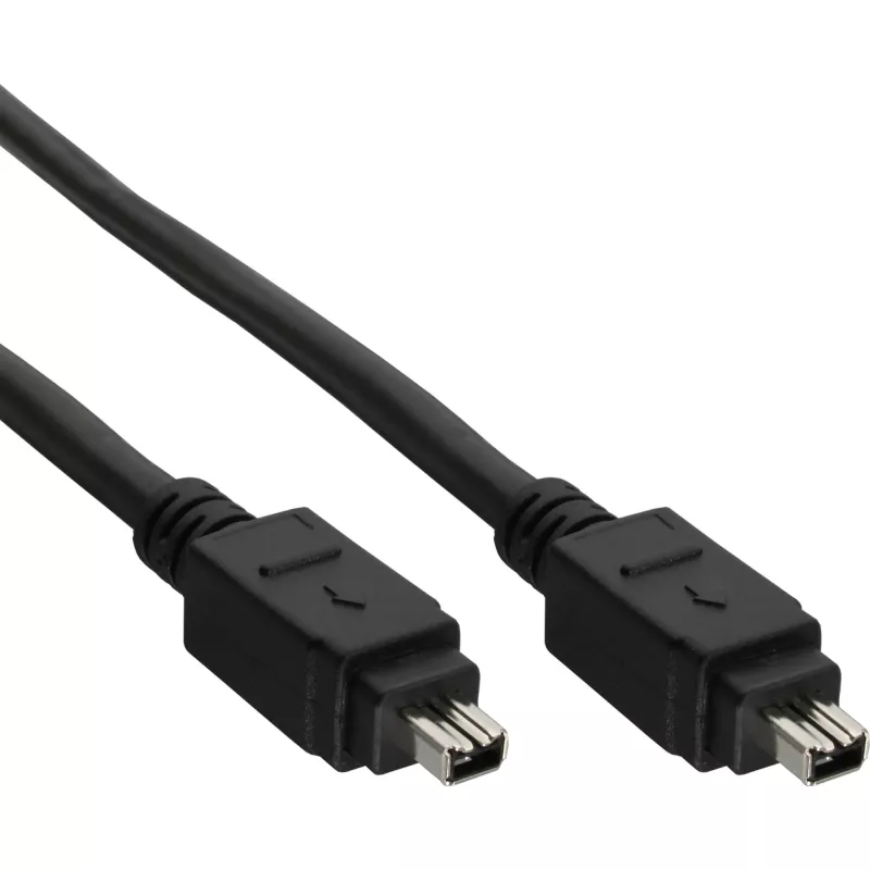 InLine FireWire 400 1394-kabel 4-pins stekker / stekker 3m
