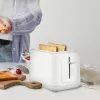 Toaster Elle EKTTP201WHEU wit – 2-sneetjes pop-up toaster