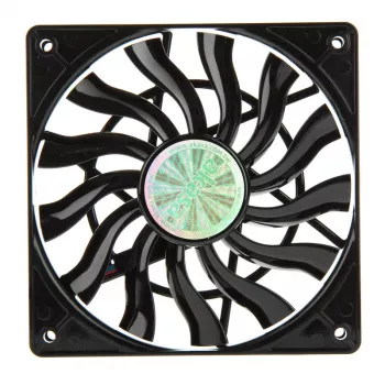 Ventilator Akasa AK-FN078 12 cm zwart