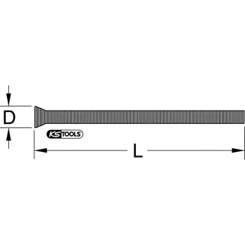 Schroefveer KS Tools 203.0010 1 st.