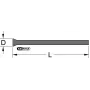Schroefveer KS Tools 203.0010 1 st.