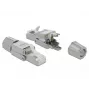 Kabelverbinder DeLOCK 86477 RJ-45 grijs