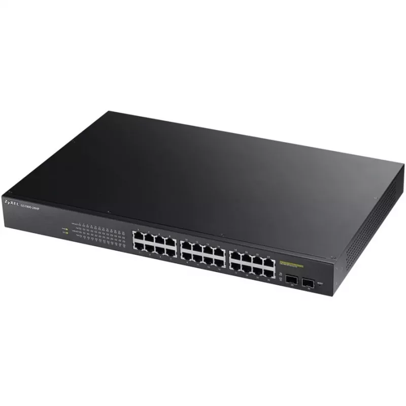 Zyxel GS1900-24HP managed Gigabit Ethernet (10/100/1000) 1U zwart