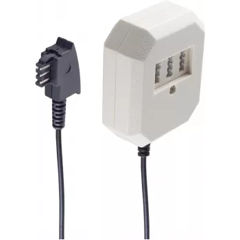 ShiverPeaks BS71010-6 telefoonkabel 6 m zwart wit